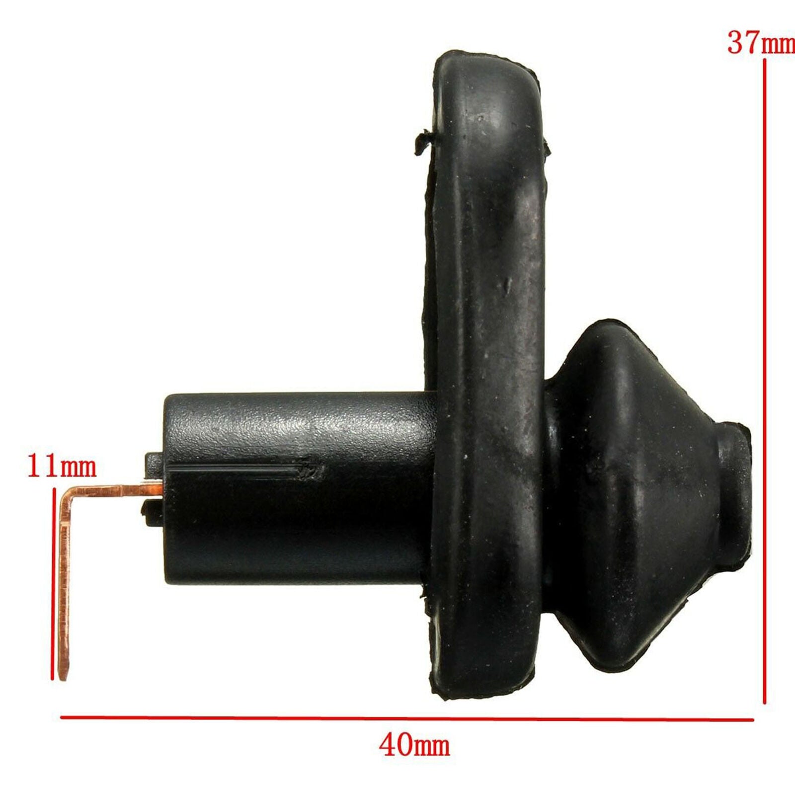 4pcs Universal Car Vehicle Interior Door Courtesy Light Lamp Switch Button Part