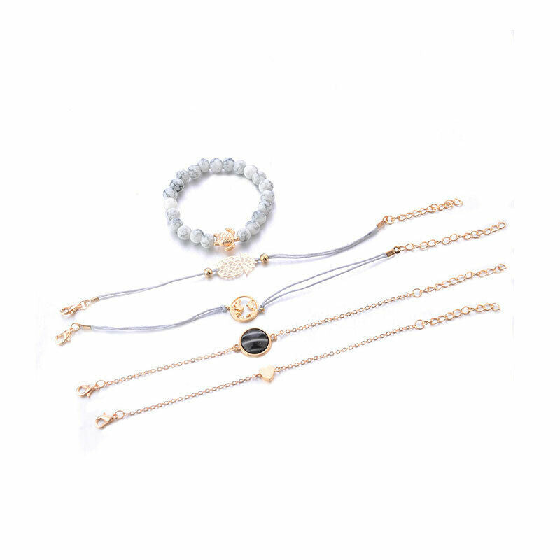 Shop-Story - Nicki Bracelet: Pack Of 5 Bracelets Style Tropical