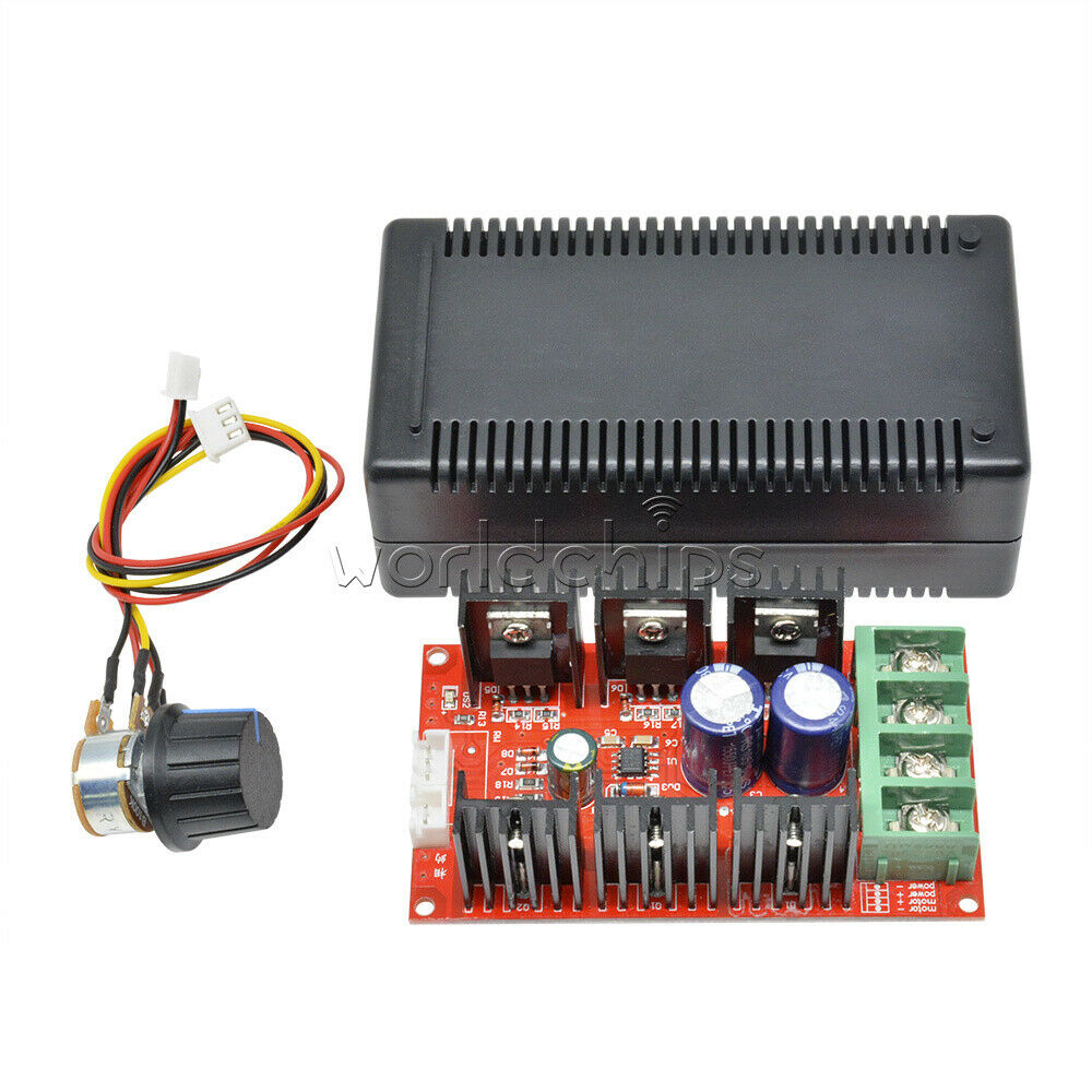 2000W 40A 12V 24V 48V MAX 10-50V DC Motor Speed Control PWM HHO RC Controller