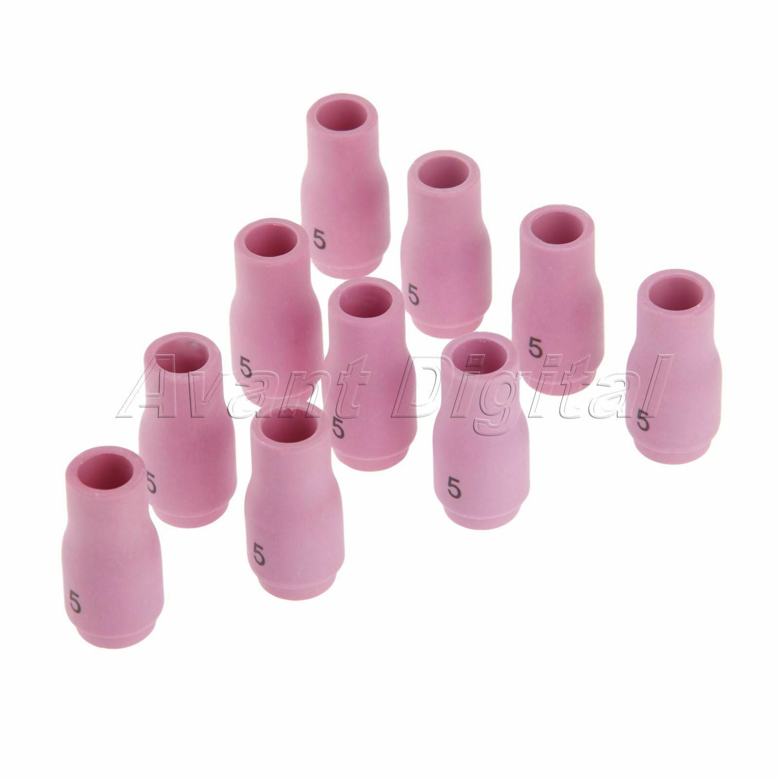 13N09 #5 5/16" orifice TIG Ceramic Cups for PTA SR DB WP-9 20 25 TIG Torch 10PK