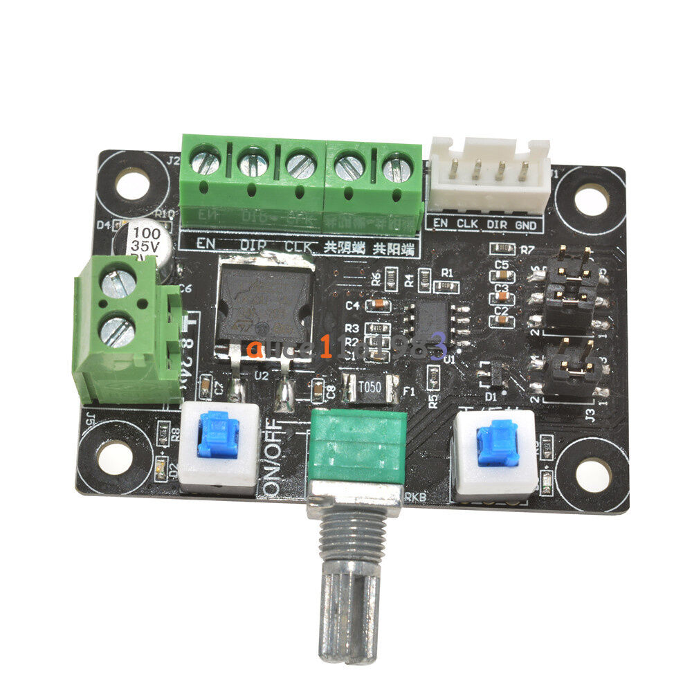 12V-24V Stepper Motor Driver Controller PWM Pulse Signal Generator Speed Control