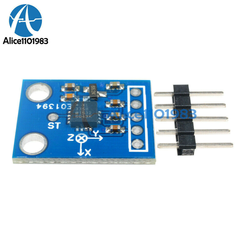 5PCS ADXL335 3-axis Analog Output Accelerometer Module angular transducer