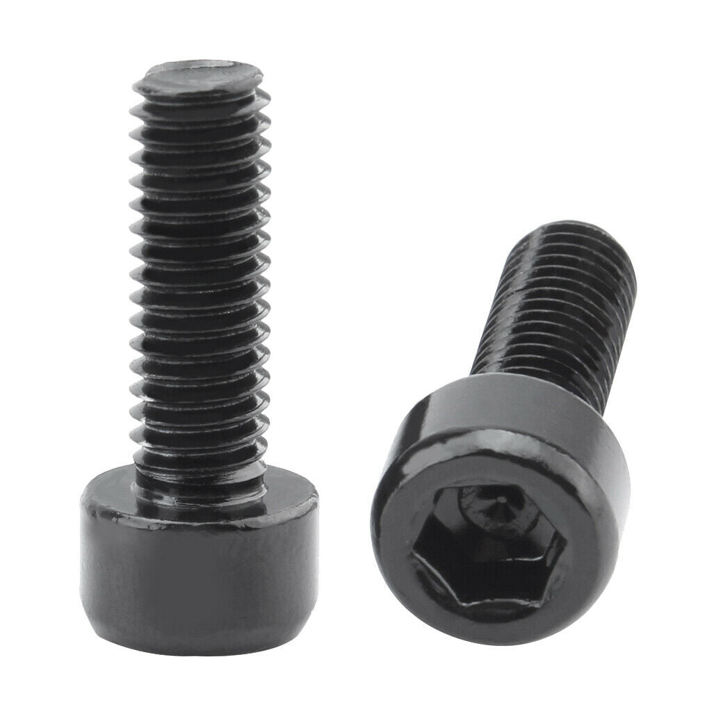 12x Aluminum M5 Bike Cycling Bottle Cage Bolts Holder Socket Rack Screws