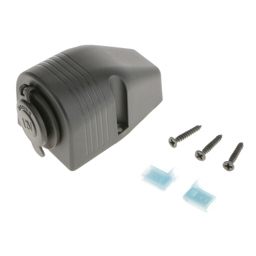 1x Lightweight  Lighter Power Supply Waterproof Motorcycle Outlet Socket DC 12v