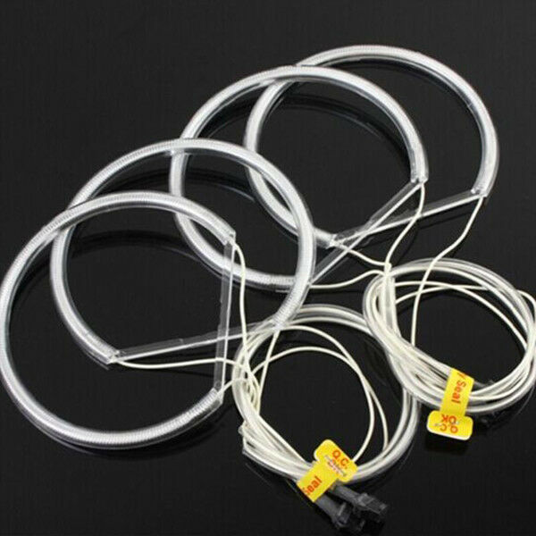 4x*131mm Car CCFL LED Angel Eyes Halo Rings for BMW E36 E38 E39 E46 White Handy