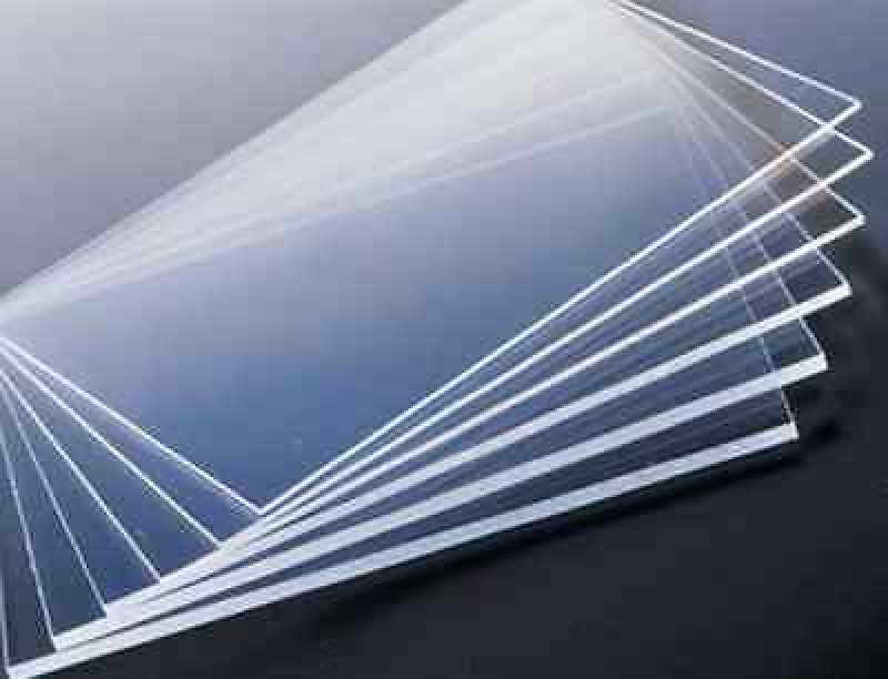 5pc Clear Acrylic Sheets Transparent PMMA Panels 1x100x100mm