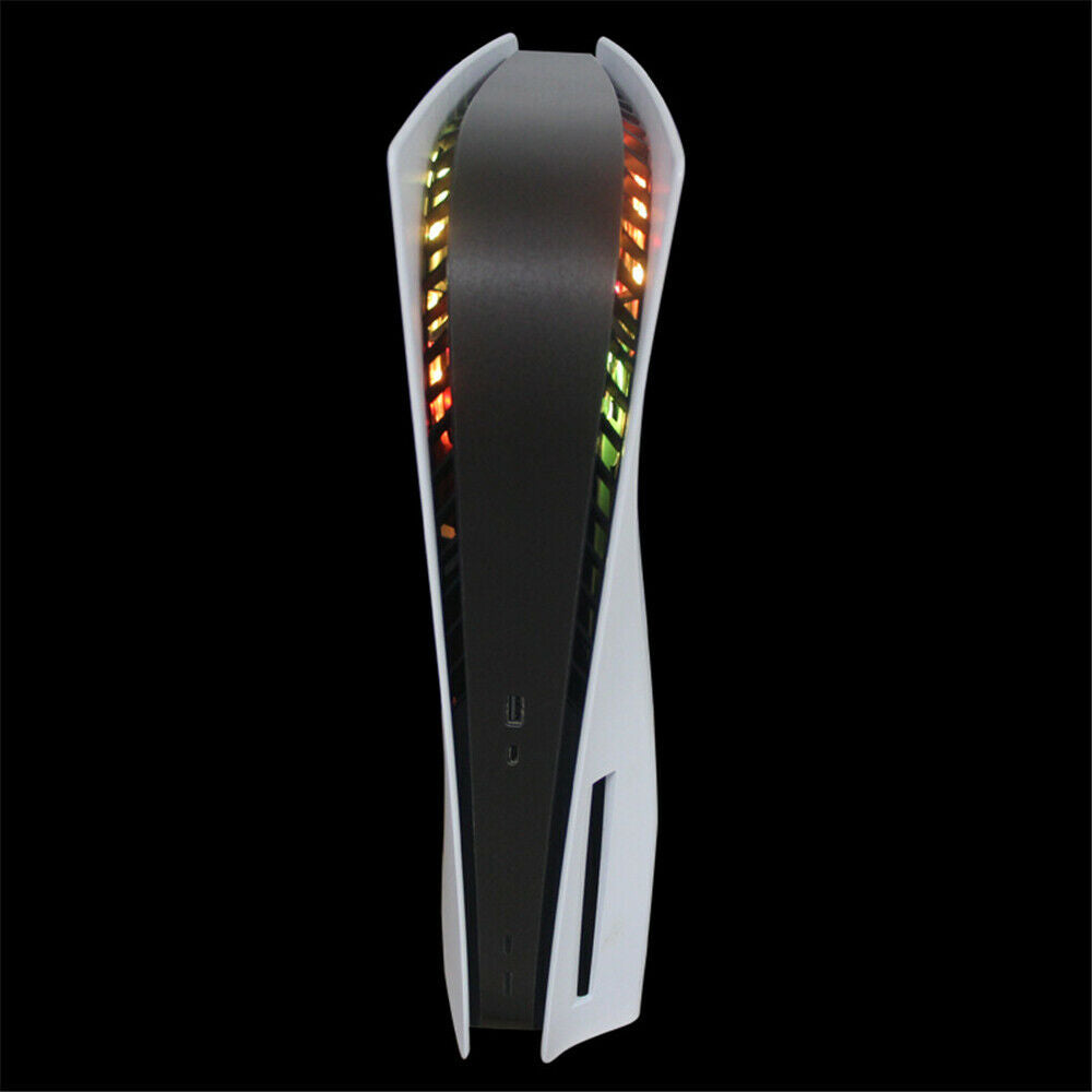 For PS5 Console RGB LED USB Smart Remote Control Decorative Light Bar Pickup