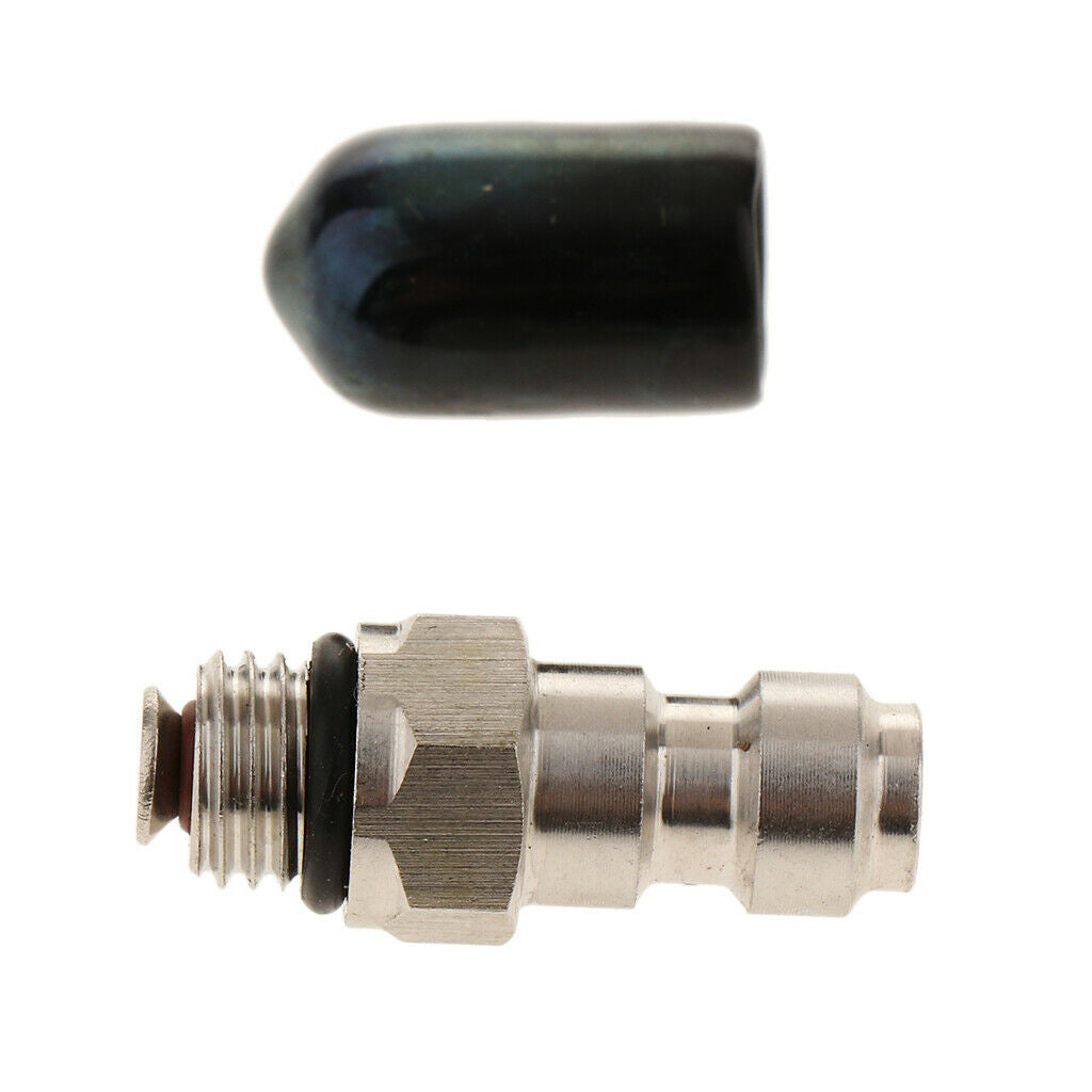 Quick Male Connector Pressure Valve Pneumatic Nozzle M8 x 1 Screw Edition