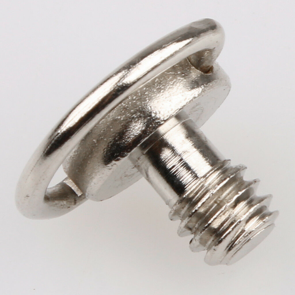1/4" Metal Screw Hex Socket for Camera Tripod Monopod Quick Release Plate