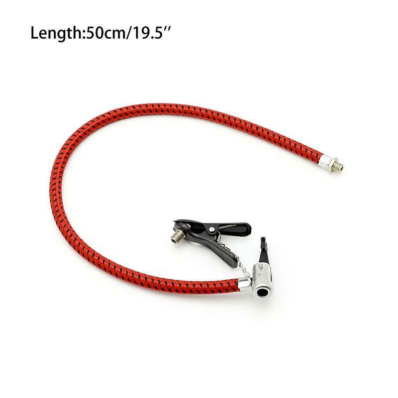 Bicycle Bike Tyre Tire Hand Air Pump Inflator Replacement Hose Tube Rubber Tool