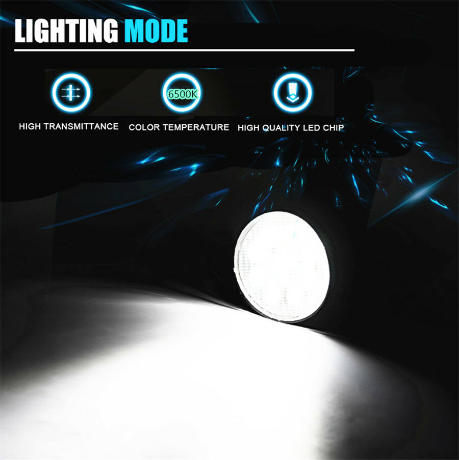 1Pcs 70W 6500K White 14LED Round SUV ATV Offroad Work Light DRL Fog Driving Lamp