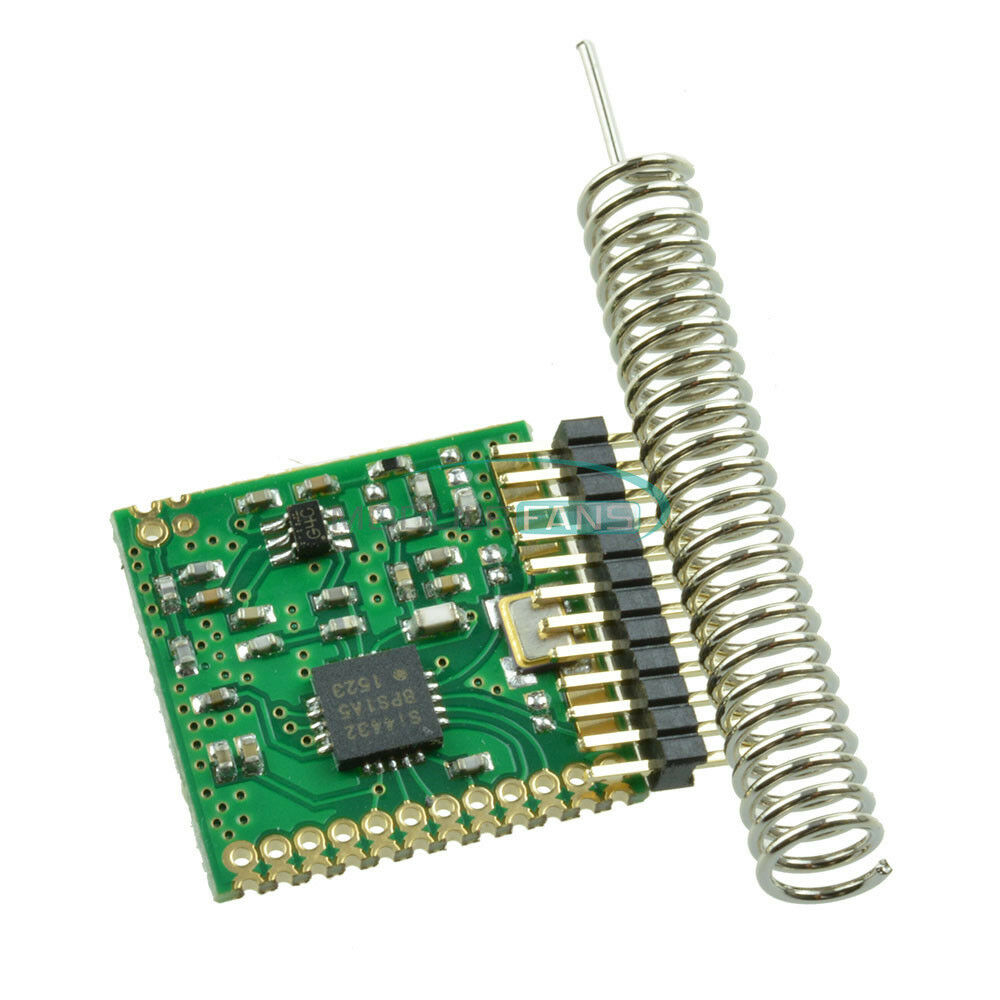 2PCS SI4432 1000m Wireless Module 433mhz Communication For Arduino