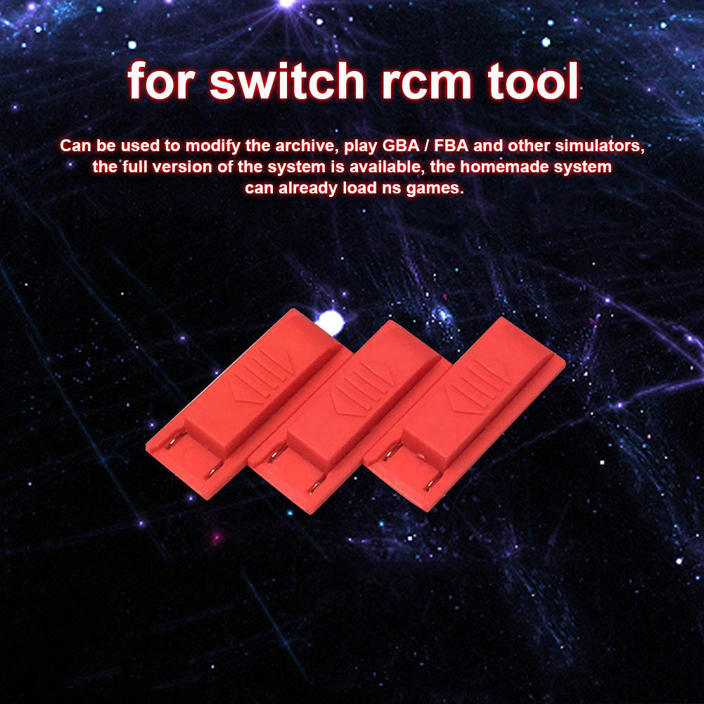 1PC Red Switch RCM Jig Tool Fit For Nintendo Switch NS Team Xecuter SX OS