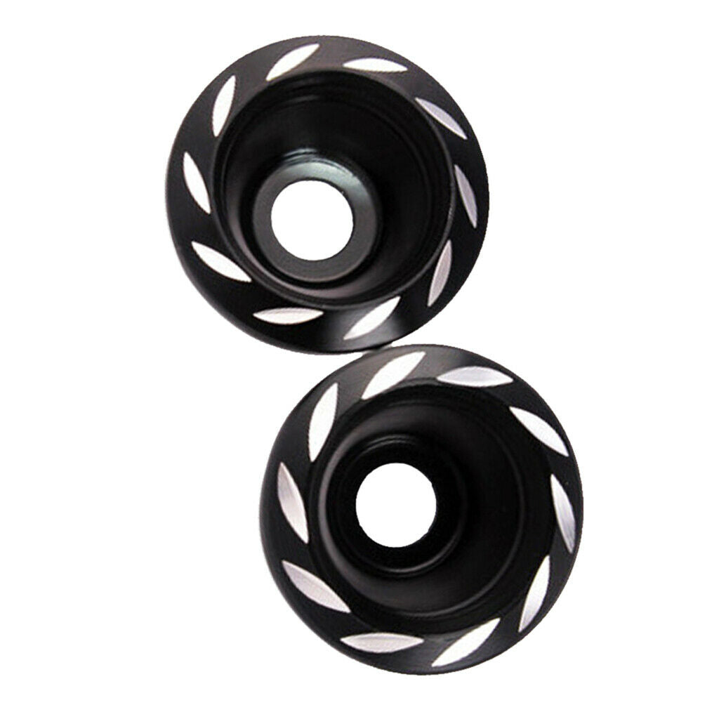 Motorcycle Front Fork Decoration Cup Wheel Drop Resistance Holder  Black