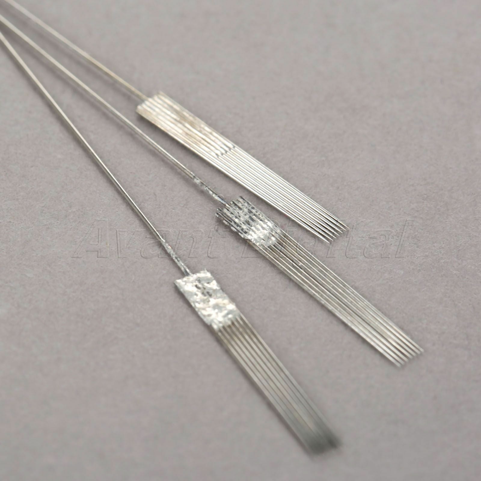 50x Pro 7F Tattoo Needles with 50x Flat Mouth 7F for Tattoo Machine Needle Tips