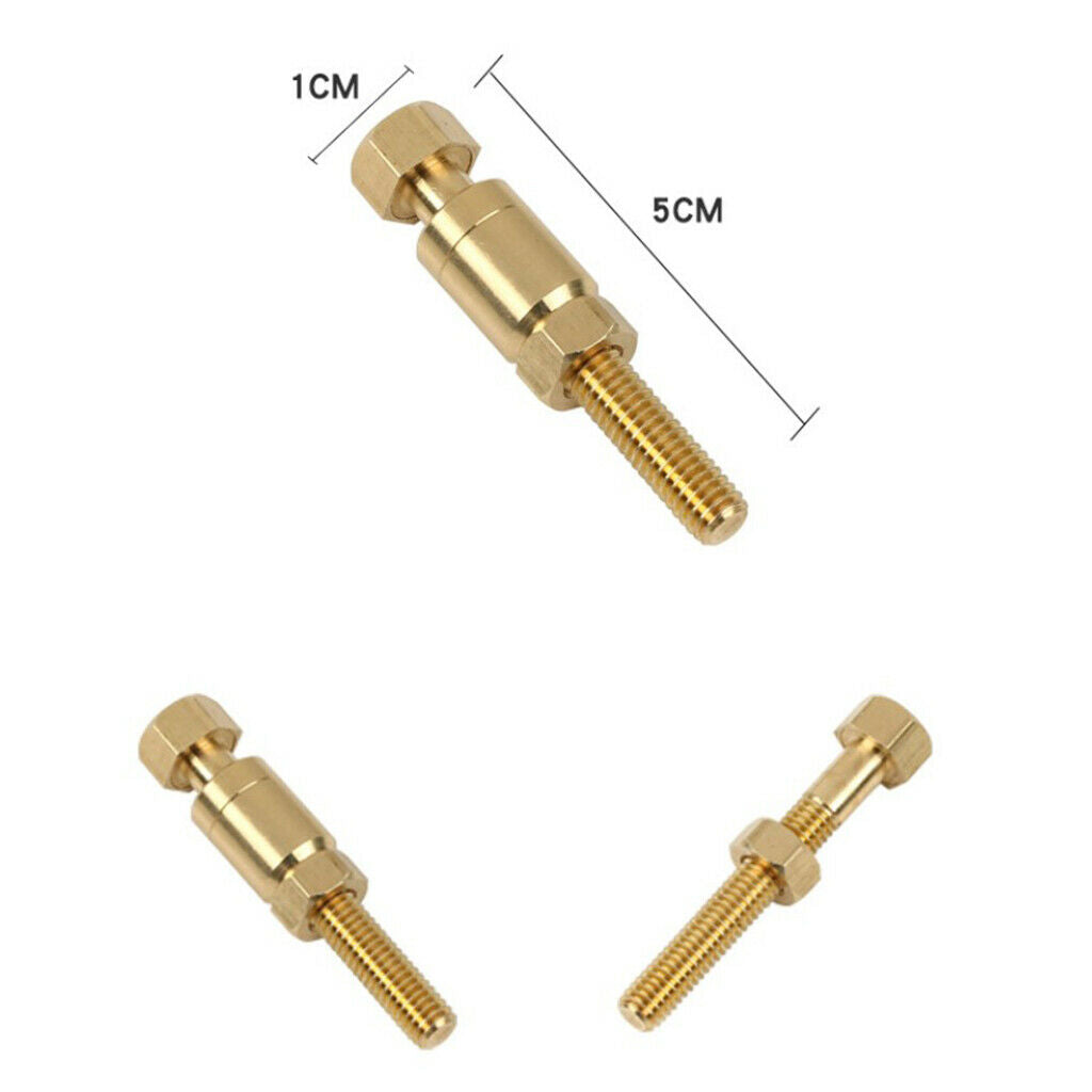 Metal Nut Off Bolt Magic Tricks Rotating Close Up Gimmick Tricks Magic Toys