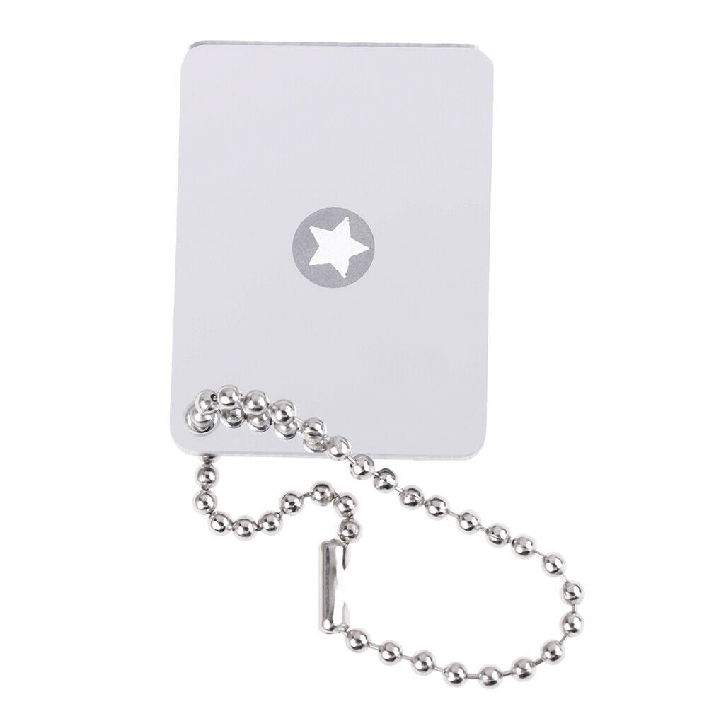 1pc Portable Emergency Floating Signal Mirror Suvival EDC reflective MirrorJ DD
