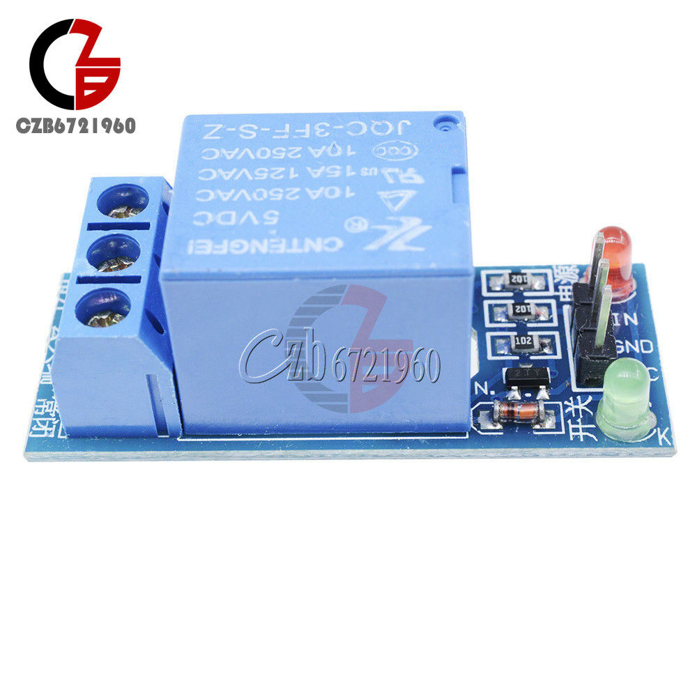 1 Channel 5V Relay Module Shield for Arduino uno 1280 2560 ARM PIC AVR DSP New