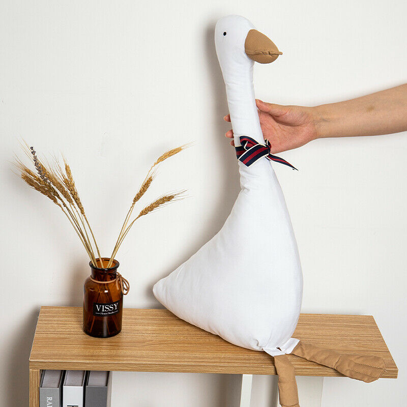 Ins Cute Big 50CM Cotton Goose Stuffed Toys Animal Baby Plush Comfort DollsFCA