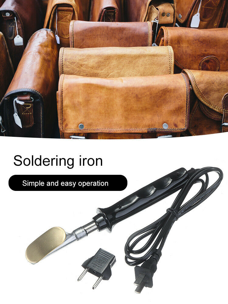 Smoothing Iron for Car Bumper Repair Electric Soldering Iron Flat Tip Welding LI