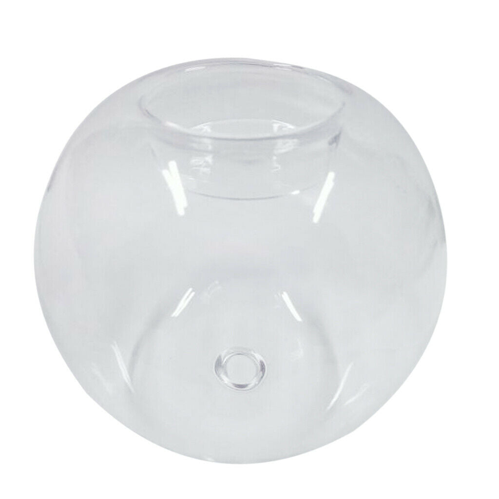 Set of 6 Clear Glass Spherical Candle Holder Wedding Party Table Decoration