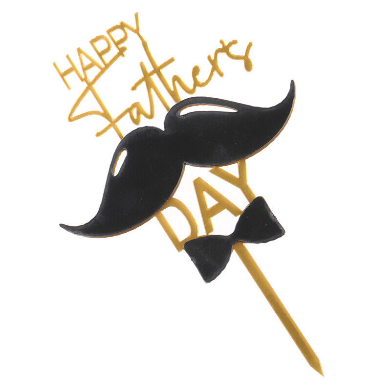 Happy Father's Day Cake Topper Acrylic Dad Cake Topper Party Cake Decorat.l8