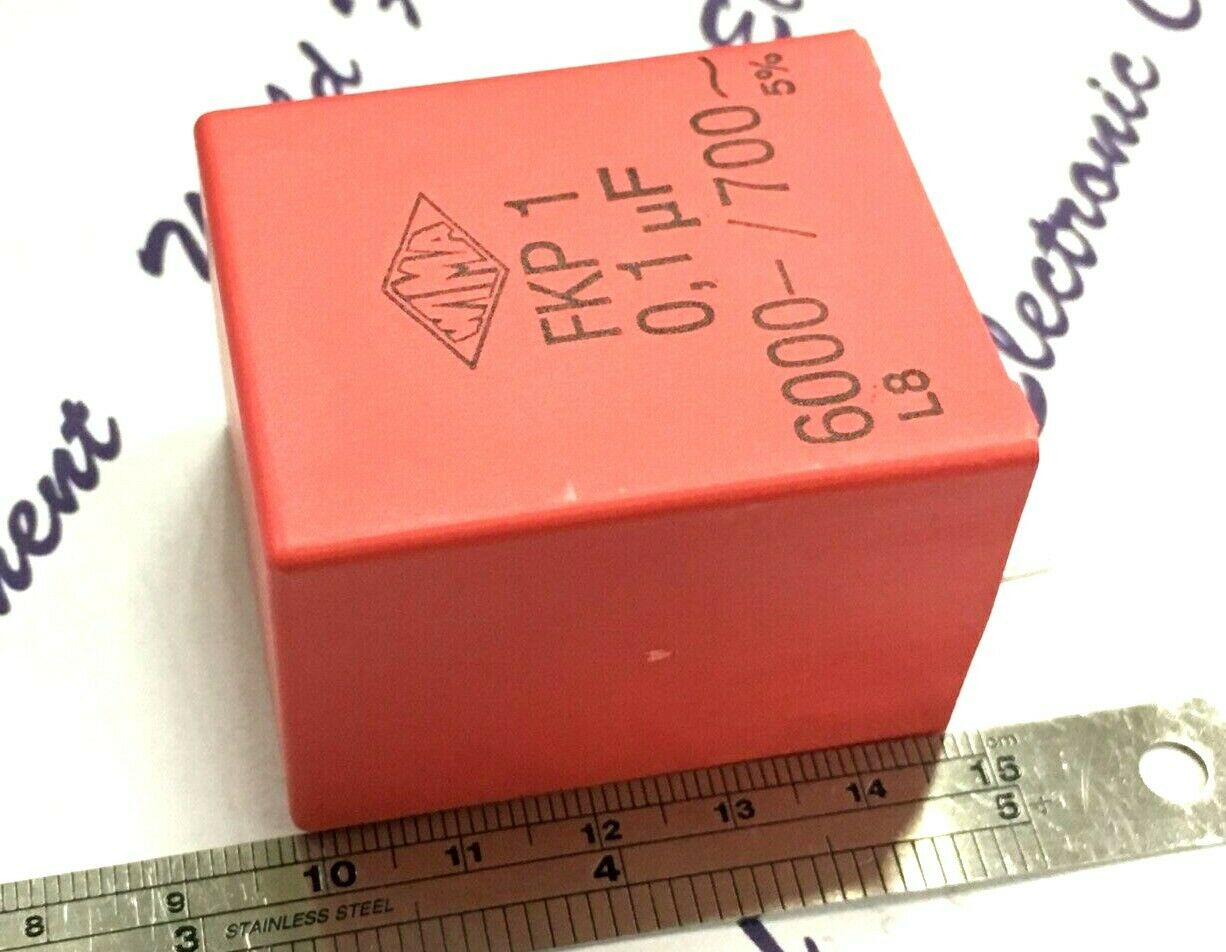 1pcs- WIMA FKP1 0.1uF (100nF) 6000V 5% pitch:37.5mm Capacitor FKP1Y031007J00JSSD
