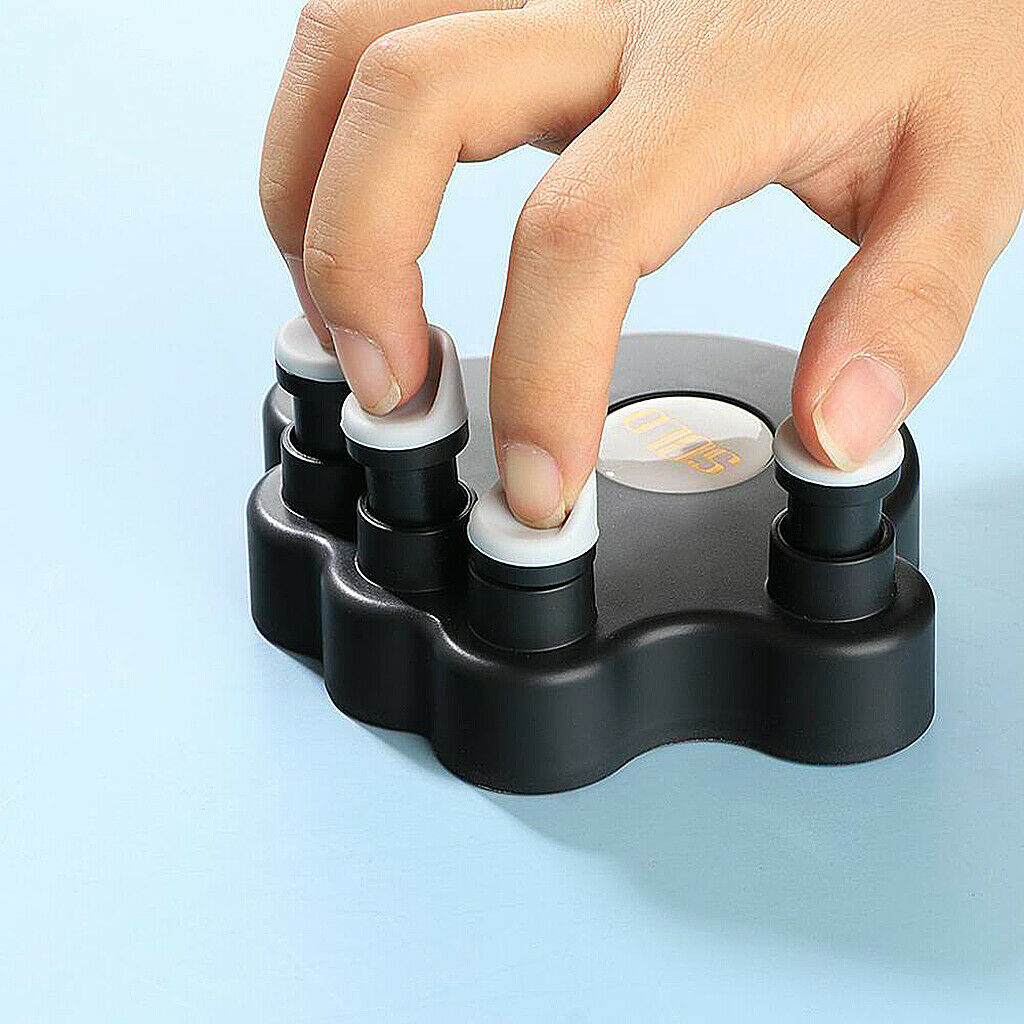 Finger Exerciser Piano Trainer Round Keys Hand Grip Finger Training for Kids