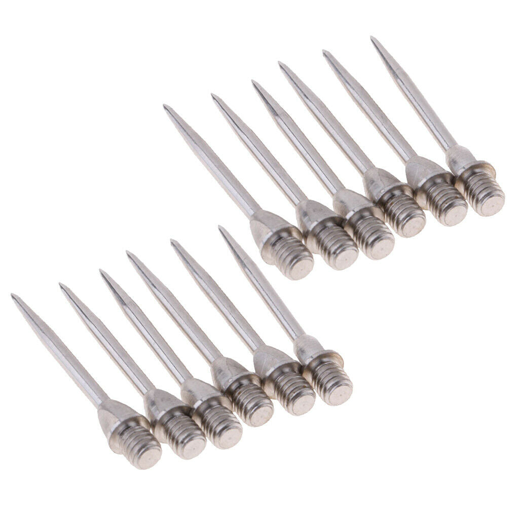 Lots 12 Steel Darts Conversion Point Dart Tips Dartboards Shafts Accessories