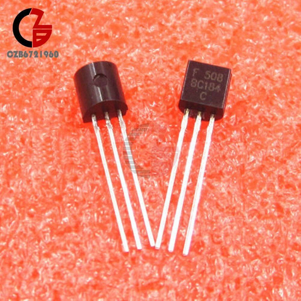 50PCS NEW BC184 BC184C NPN General Purpose Silicon Amplifier Transistor