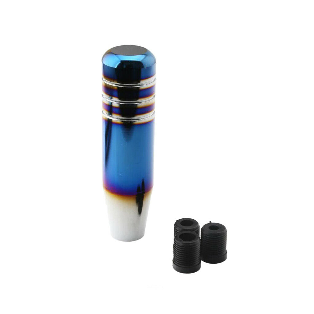 Aluminum Racing Shift Knob Gear Lever 13cm Roasted Burnt Blue