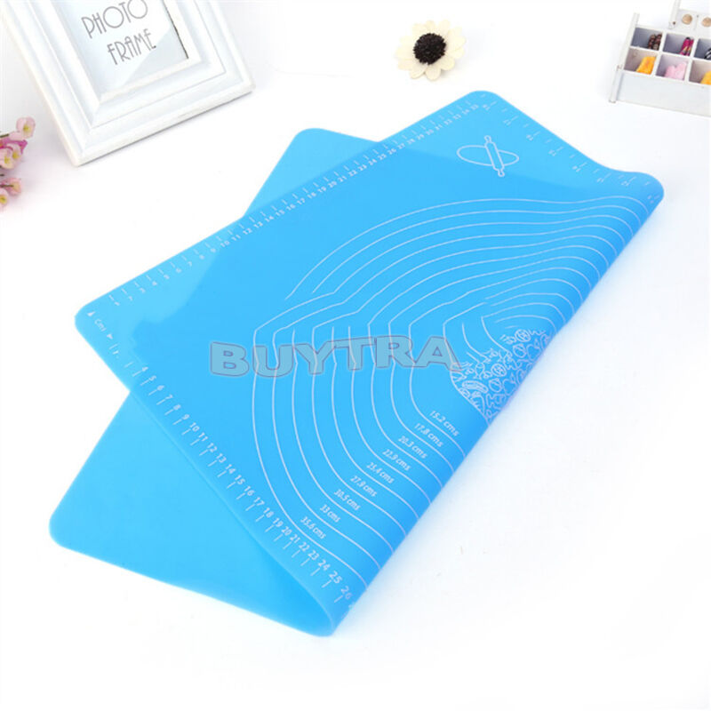 1x Non Stick Silicone Baking Sheet Pastry Mat Tray Liner Work Top Protect.l8
