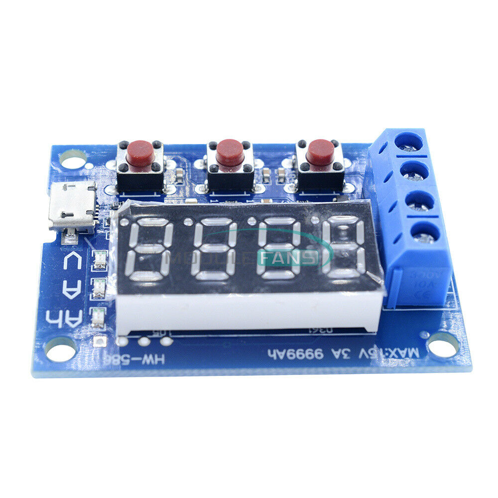 1.5v~12v Battery Capacity Meter Discharge Tester 18650 li-ion lithium Lead-acid
