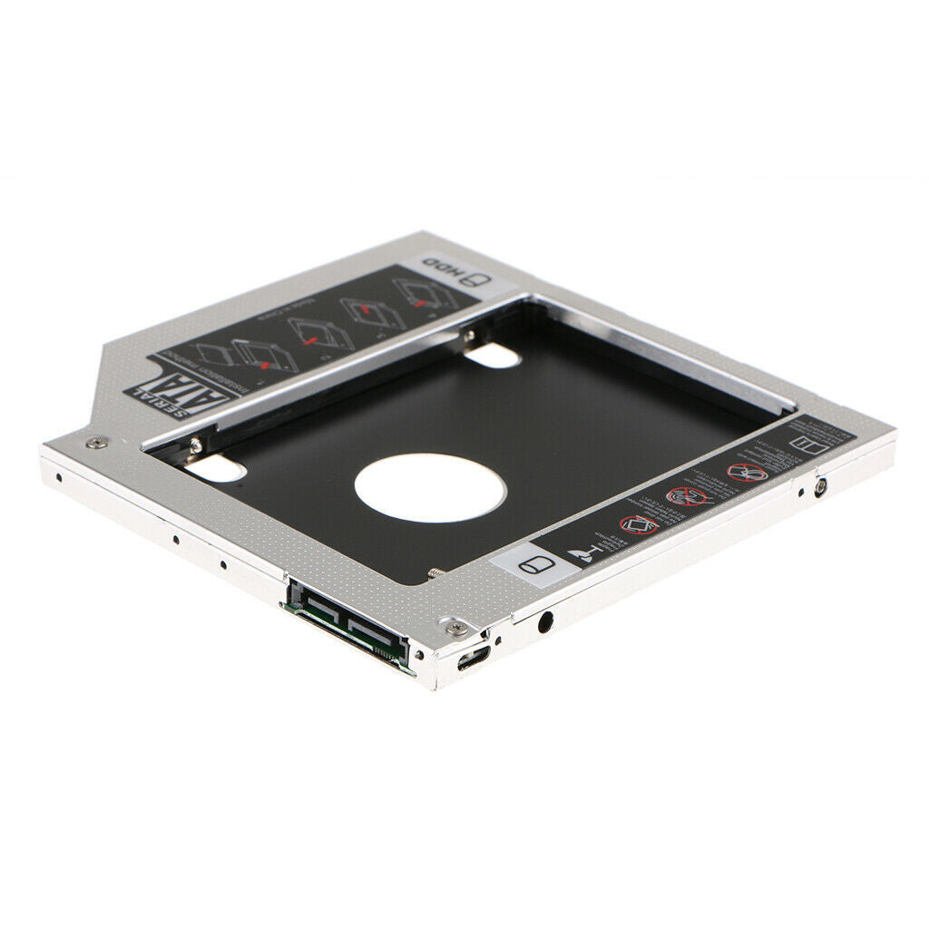 2.5" SATA Hard Drive Caddy Tray SSD HDD Disk Bracket for Laptops Notebooks