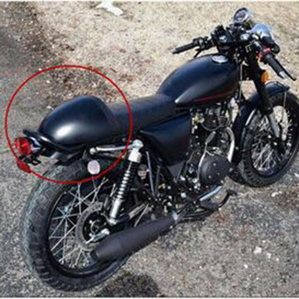 Black Tail Rear Seat Cowl Cover Fairing ABS Plastic for Retro Cafe Racer