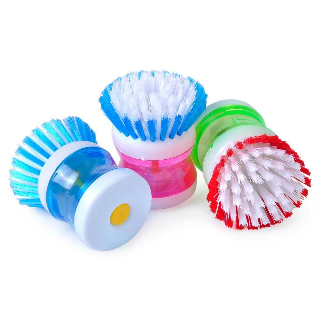 Plastic Palm Wash Brush Scrubber Cleaner Cleaning Tool Pan Dish Bowl Kitchen An