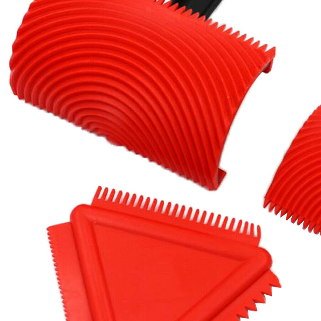 3pcs/Set Rubber Wood Grain Pattern Paint Roller Imitation Wall Paper