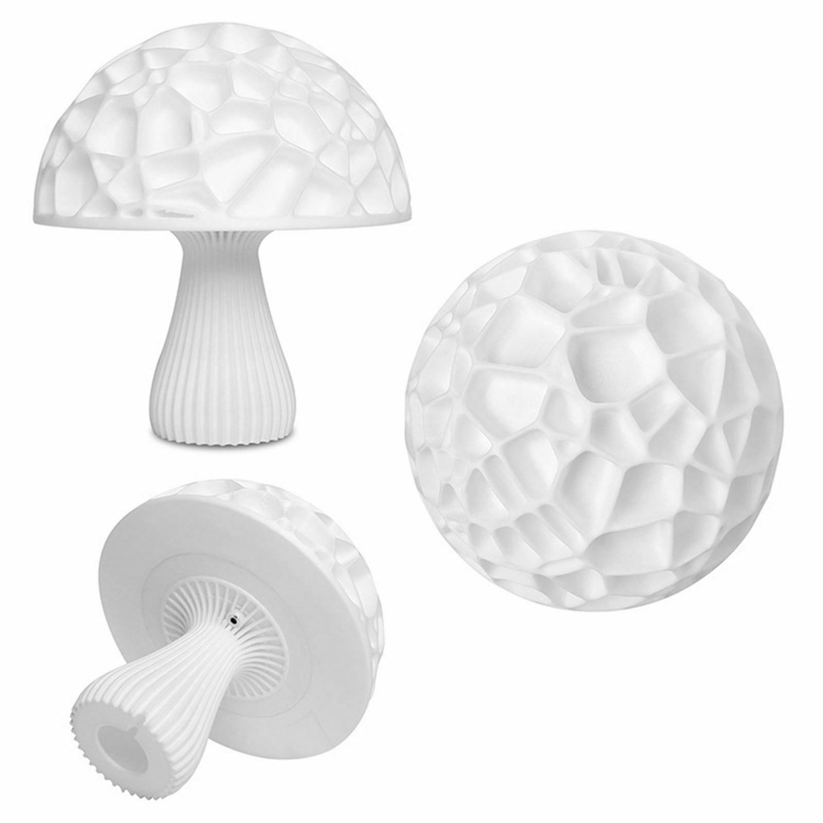 Table Lamp Remote Control Multicolor USB Rechargeable 16 Colors Night Light for