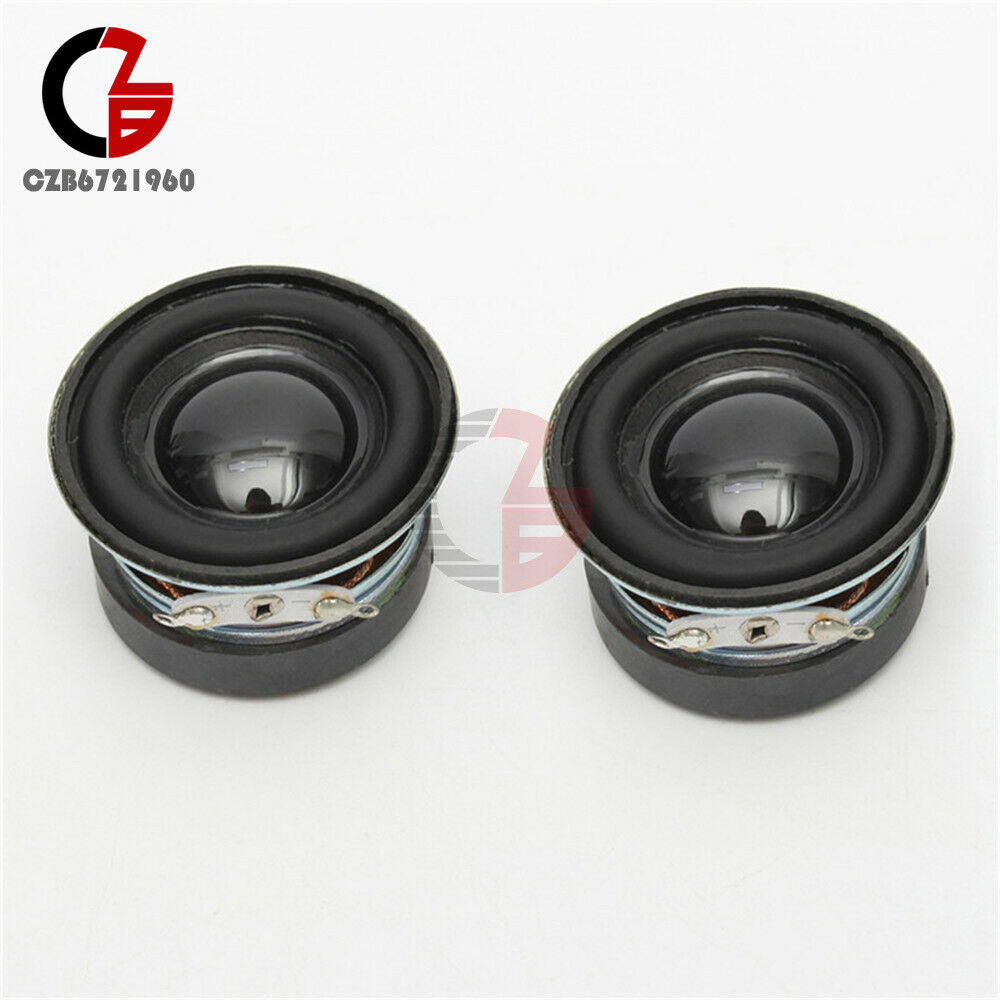 4 Ohm Acoustic Speaker 3W 40mm Speaker 36mm Magnetic Outdoor Black New