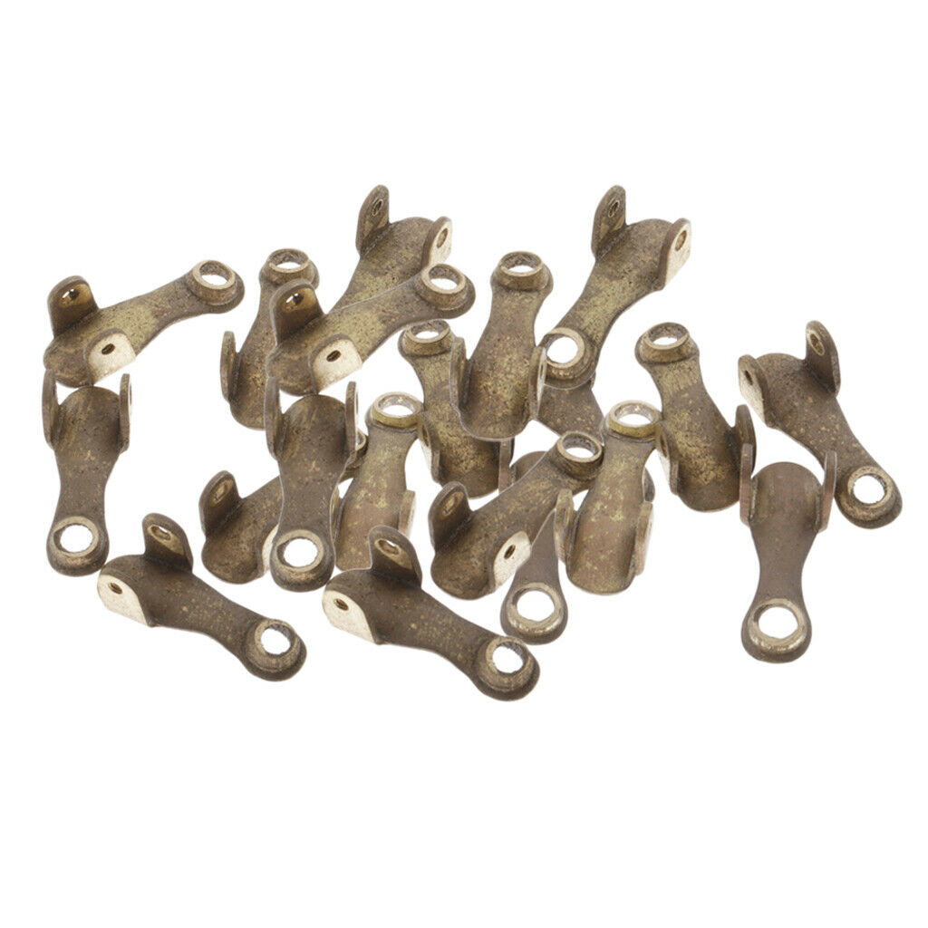 20 Pieces Small Trumpet Water Key  Replacement Trumpet Base Parts