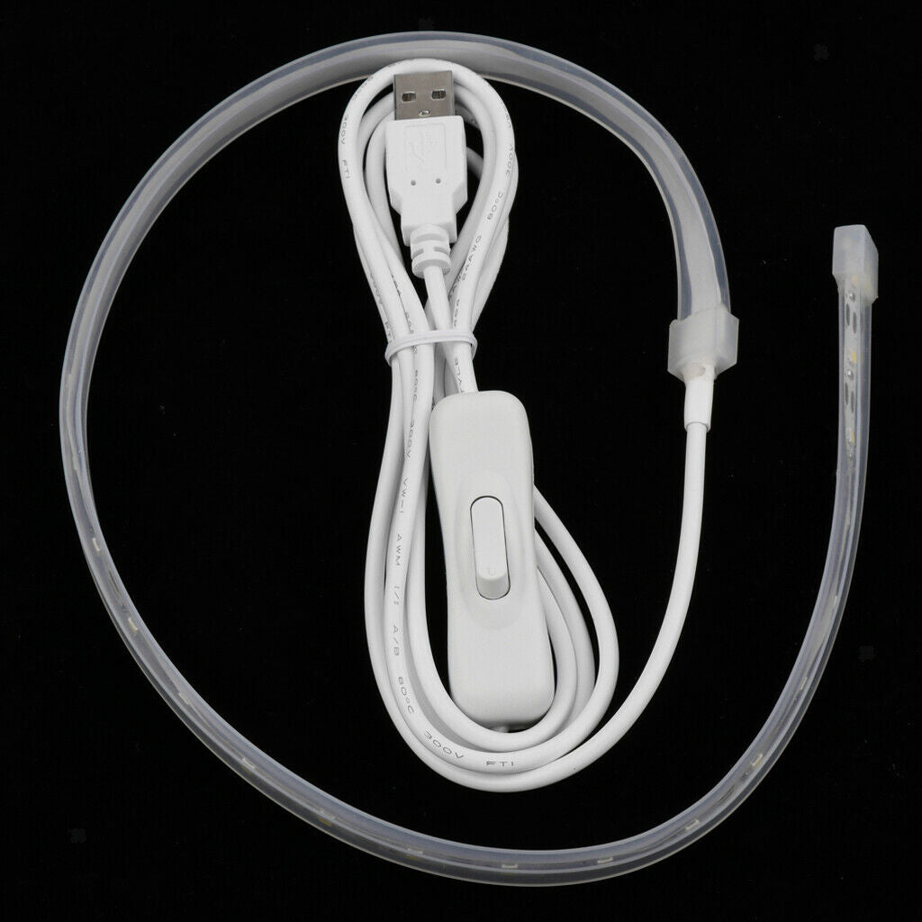 4pcs Sax Flute LED  Light Leak Lamp Replacement Tool Light Bar 50cm