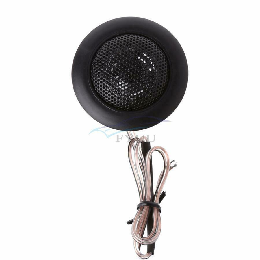 1 Pair 200W APEI Diaphragm Black Automobile Stylish Decoration Stereo Tweeter