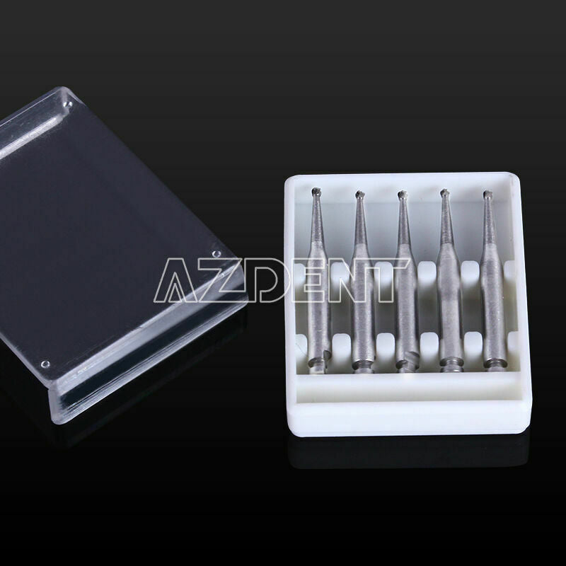 10Box Dental Angle Tungsten Turbine Burs Low Speed Handpiece RA NSK Style