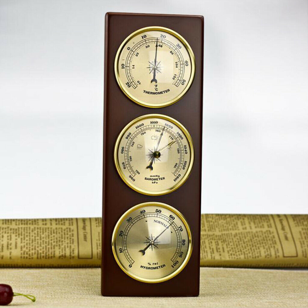 Barometer Thermometer Hygrometer Wall Hanging Temperature Humidity