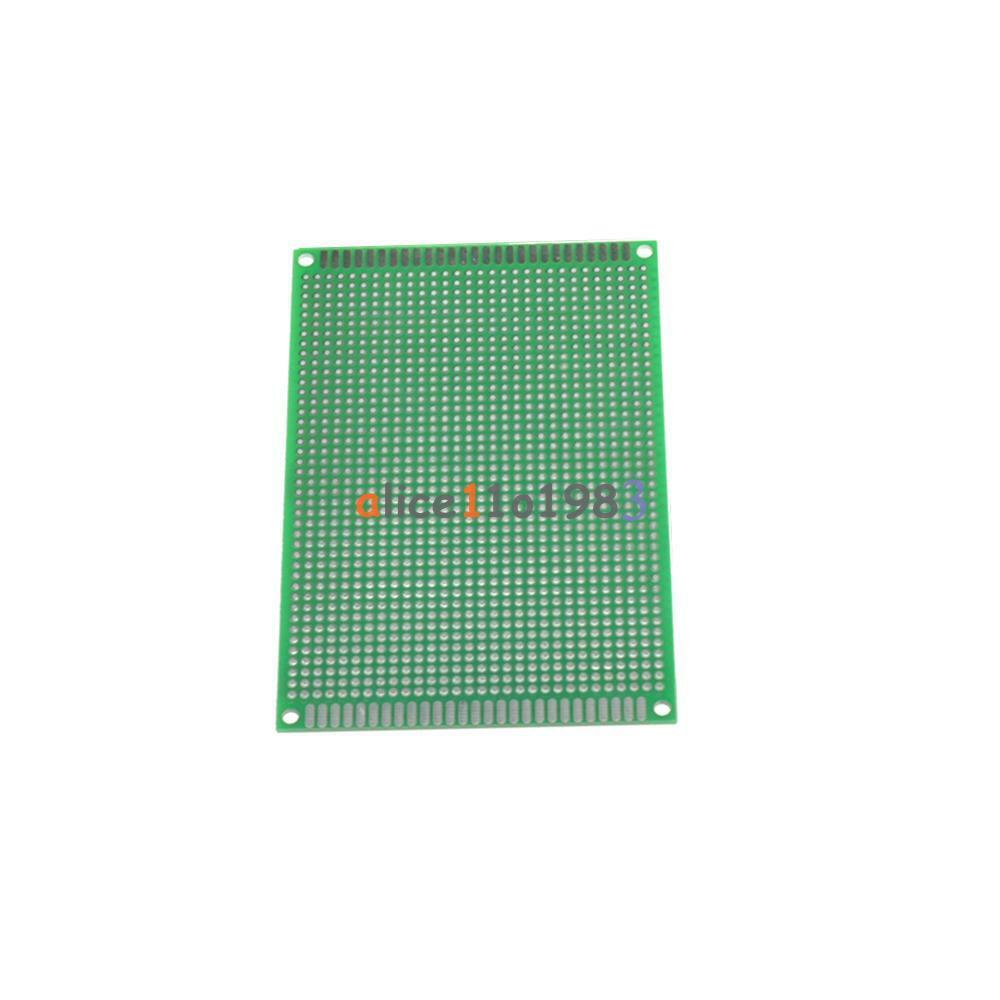 Double side Protoboard Circuit Universal DIY Prototype PCB Board 8cmx12cm
