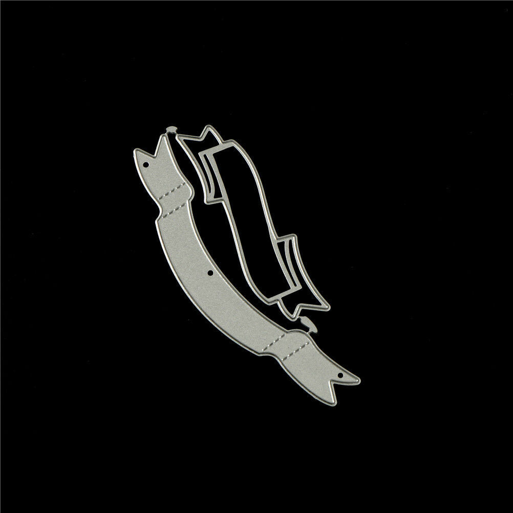 Party Ribbon framed Metal Cutting Dies For Scrapbooking Card Craft Deco.l8