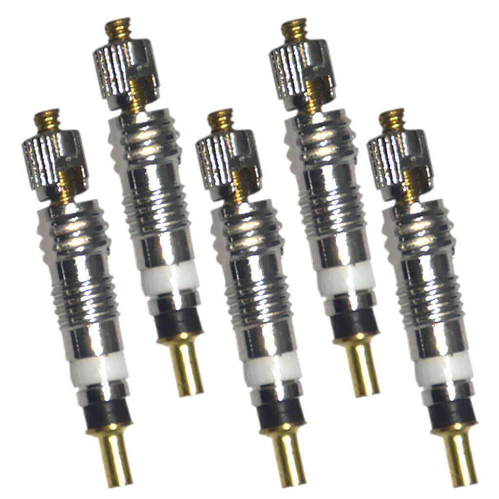 5PCS Straight Grain Tire Valve Core Air Pump Car Bicycle Valve Removal Tool