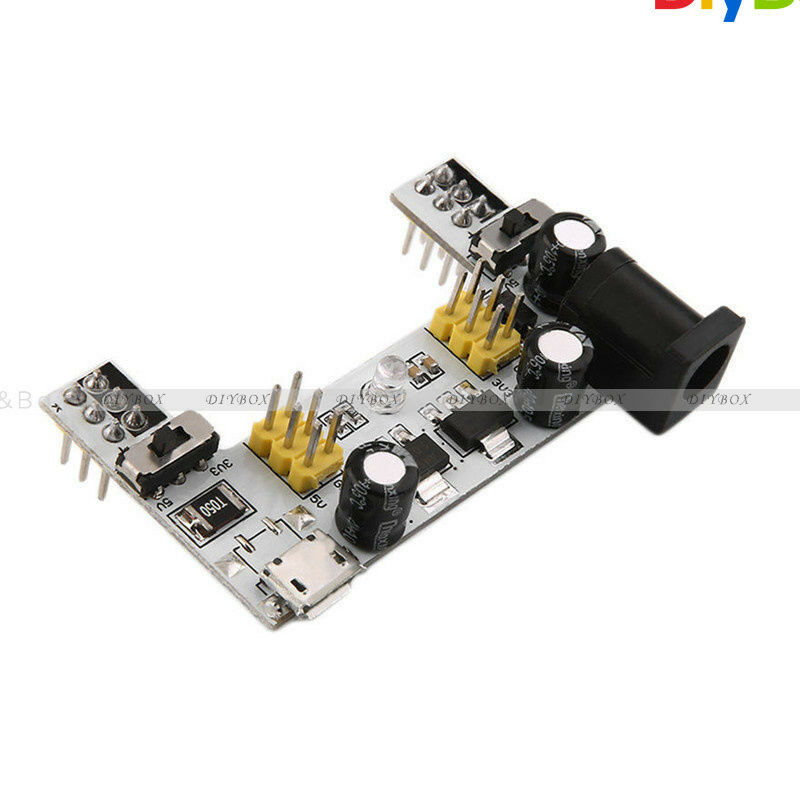 New Popular Breadboard Power Supply Module For Arduino Bread Board MB102 DC7-12V