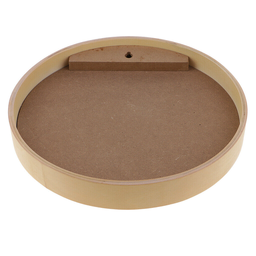 Plain Retro Round Artist Canvas Wooden Board Frame for Hanging Art Paintings