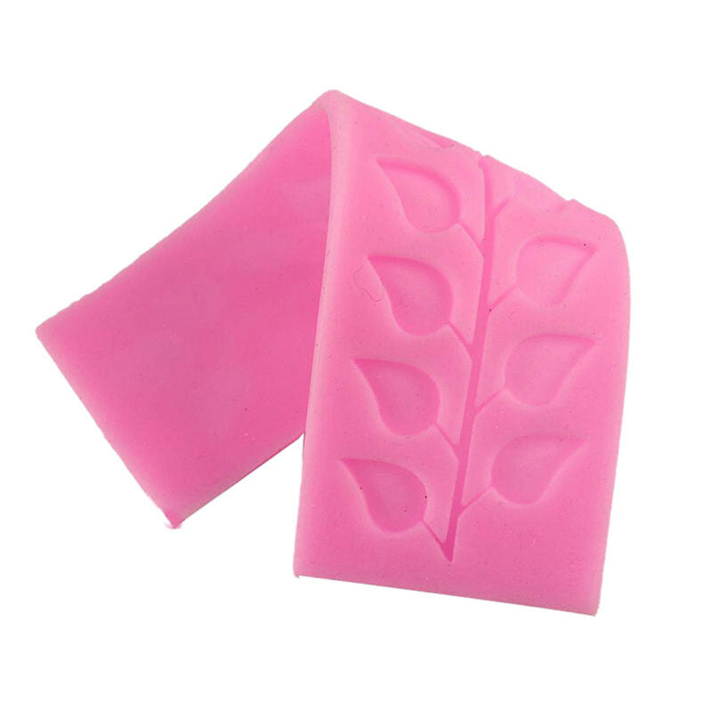 Lace Leaf Silicone Fondant Chocolate Mold Cake Decorating Mold Baking Too.l8